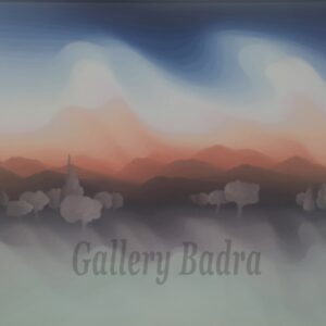 ΜΕΝΤΑΚΗΣ Σ. - ΔΕΝΤΡΑ ΣΤΟΝ ΟΡΙΖΟΝΤΑ, ΛΑΔΙ ΣΕ ΜΟΥΣΑΜΑ 70Χ100εκ