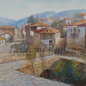 Β. ΖΕΝΕΤΖΗΣ - ΤΟΠΙΟ, ΛΑΔΙ ΣΕ ΜΟΥΣΑΜΑ 70Χ100εκ