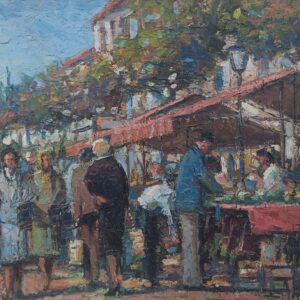 Α. ΠΑΠΑΔΟΠΟΥΛΟΣ - ΛΑΙΚΗ ΑΓΟΡΑ, ΛΑΔΙ ΣΕ ΜΟΥΣΑΜΑ, 50Χ70εκ