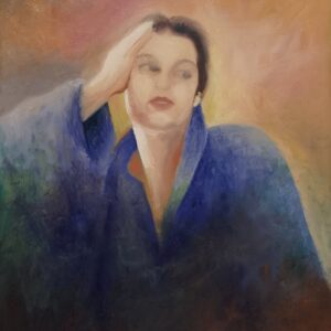 BADRI - ΓΥΝΑΙΚΑ, ΛΑΔΙ ΣΕ ΜΟΥΣΑΜΑ 60Χ80εκ