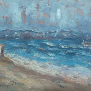 Ι. ΔΟΥΡΙΔΗΣ - ΛΑΔΙ ΣΕ ΜΟΥΣΑΜΑ, 25Χ30εκ