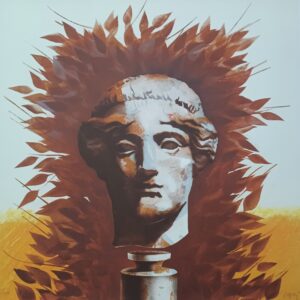 X. ΚΑΡΑΣ – ΑΓΑΛΜΑ, ΜΕΤΑΞΟΤΥΠΙΑ 75Χ75εκ ΚΩΔ. Μ41