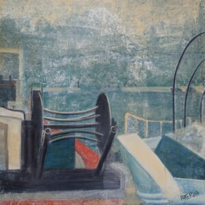 ΚΑΤΕΡΙΝΑ - ΛΑΔΙ ΣΕ ΜΟΥΣΑΜΑ, 100Χ100εκ