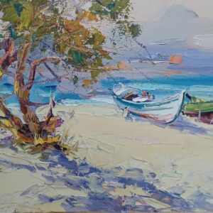 Β. ΚΟΛΟΚΥΘΑΣ - ΛΑΔΙ ΣΕ ΜΟΥΣΑΜΑ, 20Χ40εκ