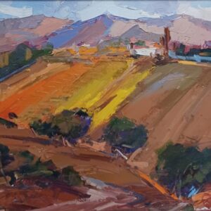 Β. ΚΟΛΟΚΥΘΑΣ - ΛΑΔΙ ΣΕ ΜΟΥΣΑΜΑ, 25Χ30εκ