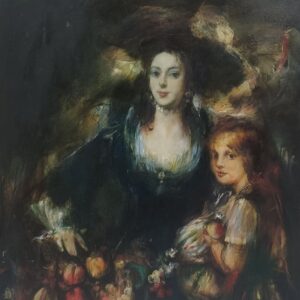 ΚΩΝΣΤΑΝΤΙΝΙΔΗΣ Σ. - ΛΑΔΙ ΣΕ ΜΟΥΣΑΜΑ, 80Χ100εκ