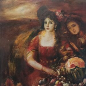 ΚΩΝΣΤΑΝΤΙΝΙΔΗΣ Σ. - ΛΑΔΙ ΣΕ ΜΟΥΣΑΜΑ, 80Χ100εκ