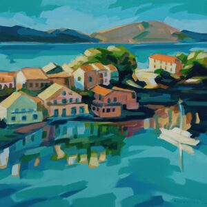 ΜΑΛΑΦΟΥΡΗΣ Ε. - ΤΟΠΙΟ, ΛΑΔΙ ΣΕ ΜΟΥΣΑΜΑ 50Χ50εκ