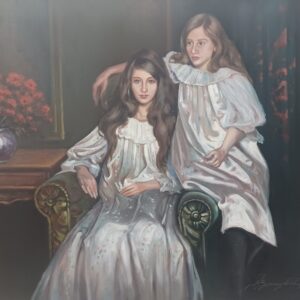 Ν. ΒΛΑΧΟΓΙΑΝΝΗΣ - ΑΔΕΡΦΕΣ, ΛΑΔΙ ΣΕ ΜΟΥΣΑΜΑ 80Χ100εκ