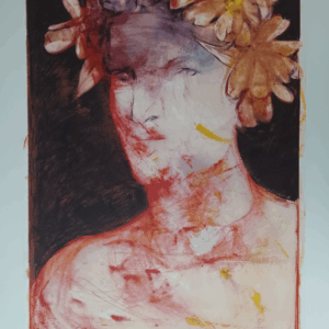 Χ. ΚΑΡΑΣ – ΑΝΤΡΑΣ ΜΕ ΣΤΕΦΑΝΙ, ΜΕΤΑΞΟΤΥΠΙΑ 53Χ80εκ ΚΩΔ. Μ23