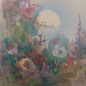 ΜΟΥΡΑΤΙΔΟΥ Φ. - ΛΟΥΛΟΥΔΙΑ ΜΕ ΦΕΓΓΑΡΙ, ΛΑΔΙ ΣΕ ΜΟΥΣΑΜΑ 24Χ30εκ