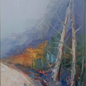 ΜΠΟΥΡΑΝΗΣ Σ. - ΤΟΠΙΟ, ΛΑΔΙ ΣΕ ΜΟΥΣΑΜΑ 20Χ40εκ